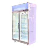  Tủ mát 2 cánh kính cao cấp có quạt lạnh Snow Village LC-1260FA 