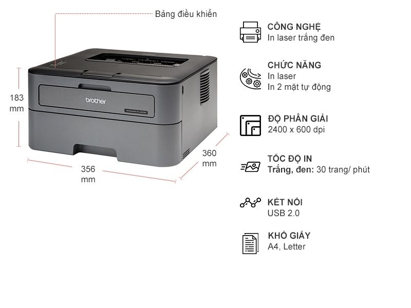 Máy in Brother HL-L2321D