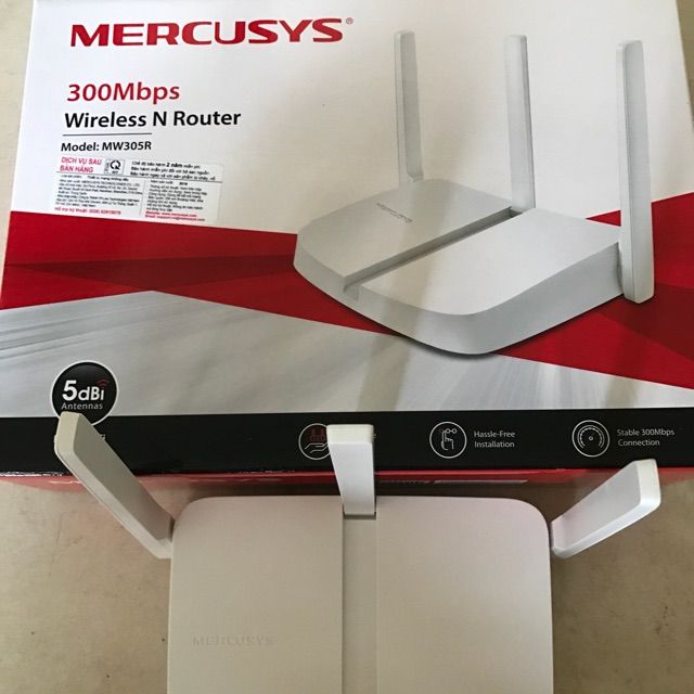 Bộ phát wifi Mercusys MW305R 3 râu