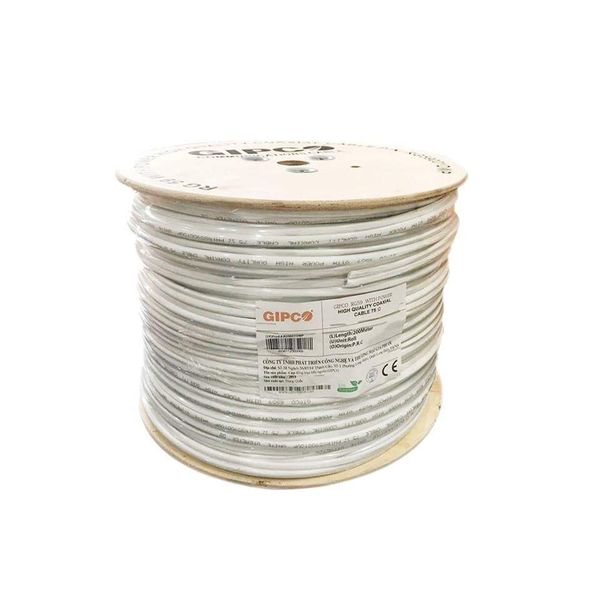 Cable đồng trục liền nguồn Gipco RG59+2C