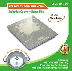 Bếp điện từ đơn KG417I