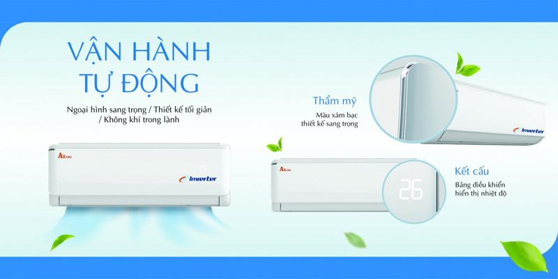 Điều Hòa AKINO AKN-12CINV1FA 12.000 BTU Inverter