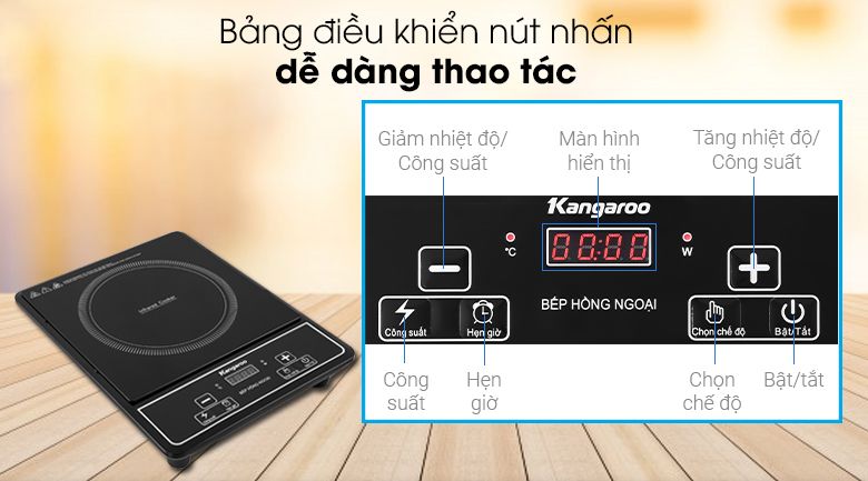 Bếp hồng ngoại KG20IFP1 (2000W)