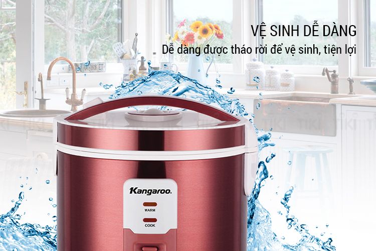 Nhân bản từ Nồi cơm điện loại cơ 2,2L Kangaroo KG571