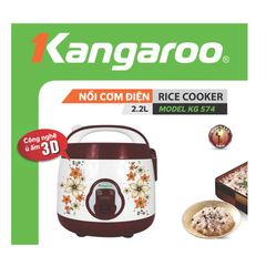 Nồi cơm điện loại cơ 2,2L Kangaroo KG574