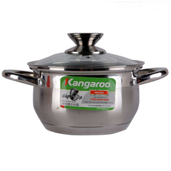 Nồi inox Kangaroo KG878M (Size 20cm)