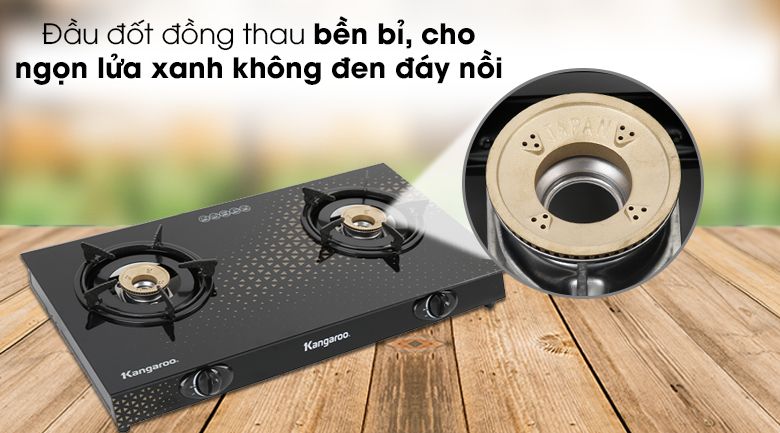 Bếp gas dương kính hai lò KG8G1C