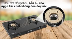 Bếp gas dương kính hai lò KG8G1C