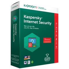 Phần mềm diệt virút Kaspersky Internet Security - 5PC