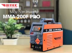 Máy hàn Inverter BTEC MMA-200F Pro