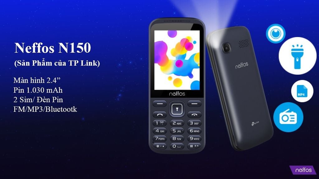 Điện thoại Neffos N150 (2 SIM)