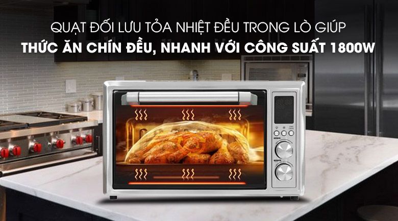 Lò Chiên Không Dầu & Nướng Đối Lưu Galanz KF1830ELQ-H12U (30 lít)