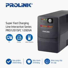 Bộ lưu điện PROLiNK Pro1201SFC (1200VA/600W)