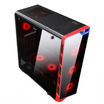 Case SAMA E-Sport F2 Black - Red