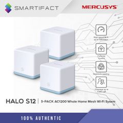 Mercusys Halo S12 (3 - pack) Mesh WIFI System 2.4Ghz/ 5.0Ghz