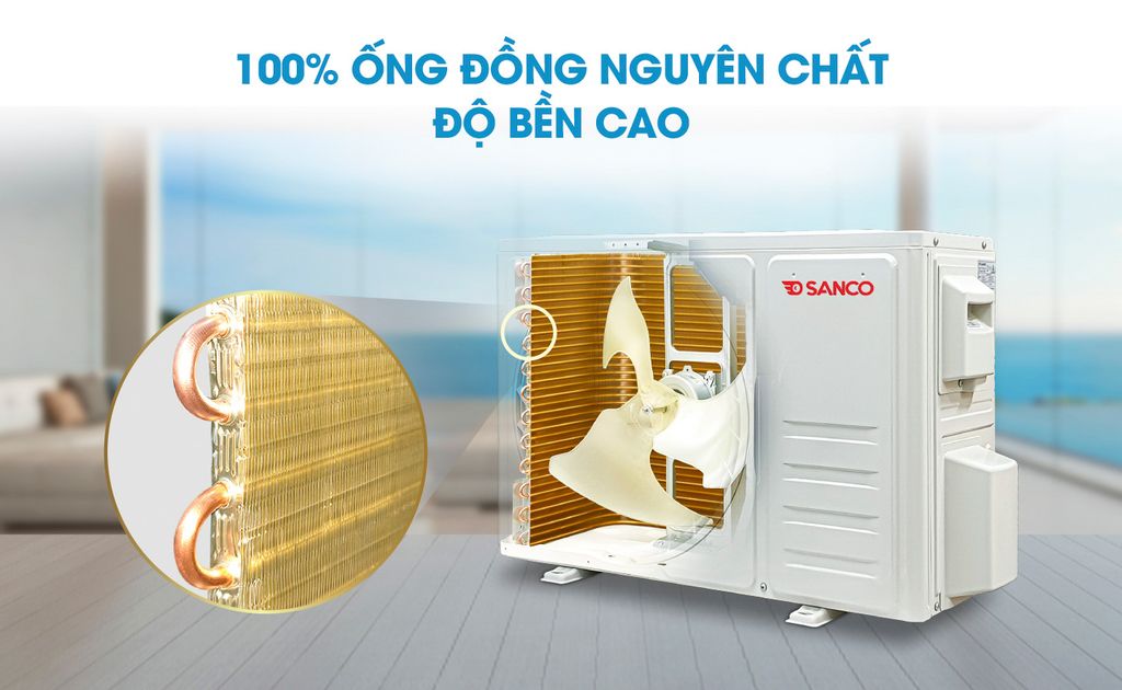 Điều hòa Sanco SM100BT09 Mono 9000BTU