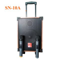 Loa kéo Sonaco SN-10A (Bass 25, vỏ gỗ, kết nối 2 loa không dây)