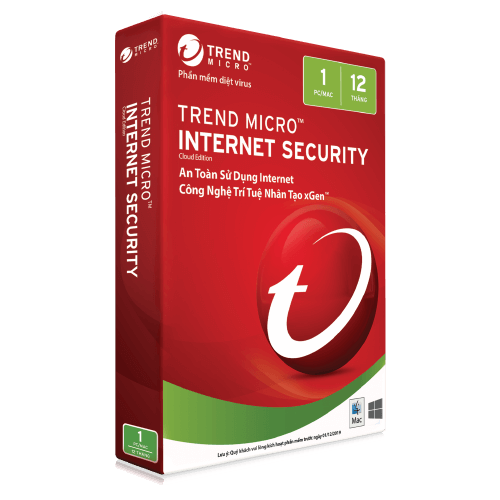 Phần mềm diệt virút TrendMicro Internet Security