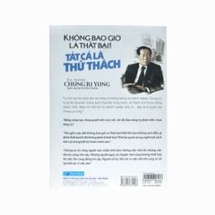 KHÔNG BAO GIỜ LÀ THẤT BẠI! TẤT CẢ LÀ THỬ THÁCH
