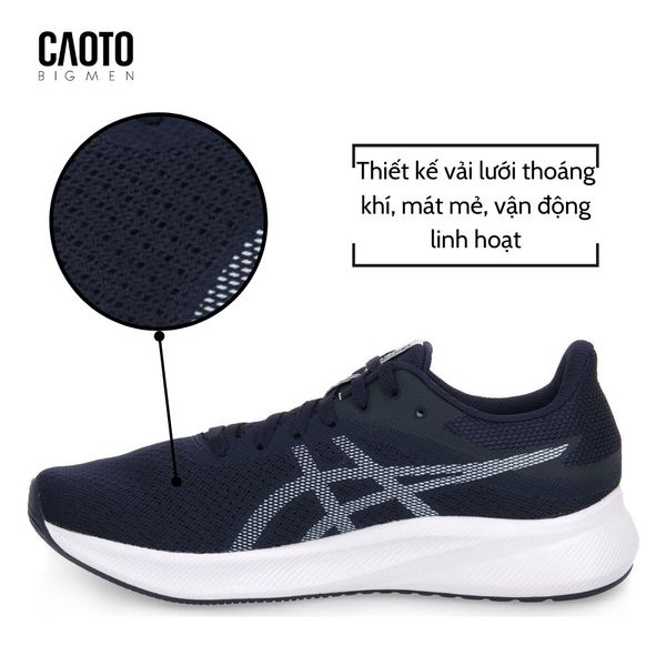  Giày Thể Thao Asics Patriot 13 Xám Big Size 