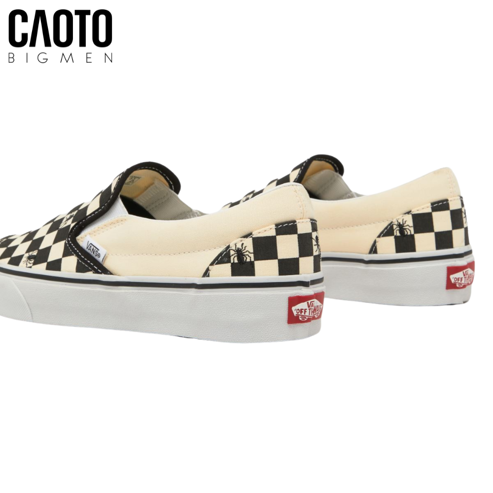  Giày Vans Classic Slip-On Checker Board Spider Big Size 