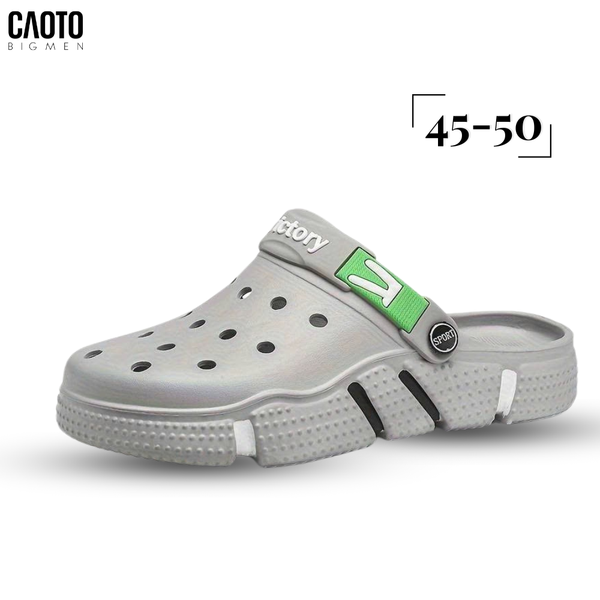  Dép Bít Mũi Cross Grey Chống Trượt Big Size 46-50 