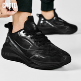  Giày Thể Thao Nam Big Size Aero Stride Full Black - Đế Êm Thoáng Khí, Size 46–50 