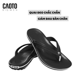  Dép Kẹp Crocs Crocsband Màu Đen Viền Trắng Big Size Nam 