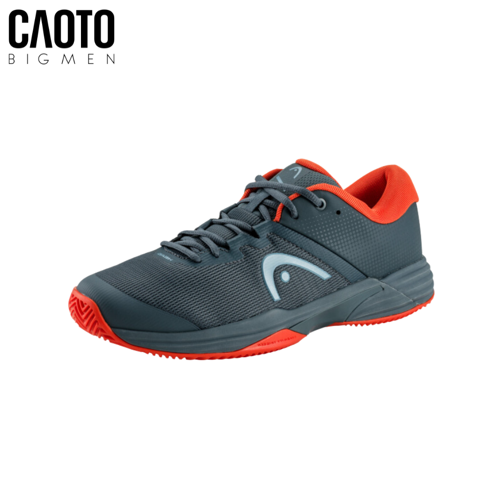  Giày Tennis Head Revolt Evo 2.0 Clay Dark Grey/Orange Big Size 