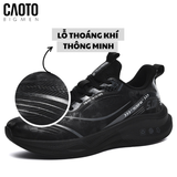  Giày Thể Thao Nam Big Size Aero Stride Full Black - Đế Êm Thoáng Khí, Size 46–50 