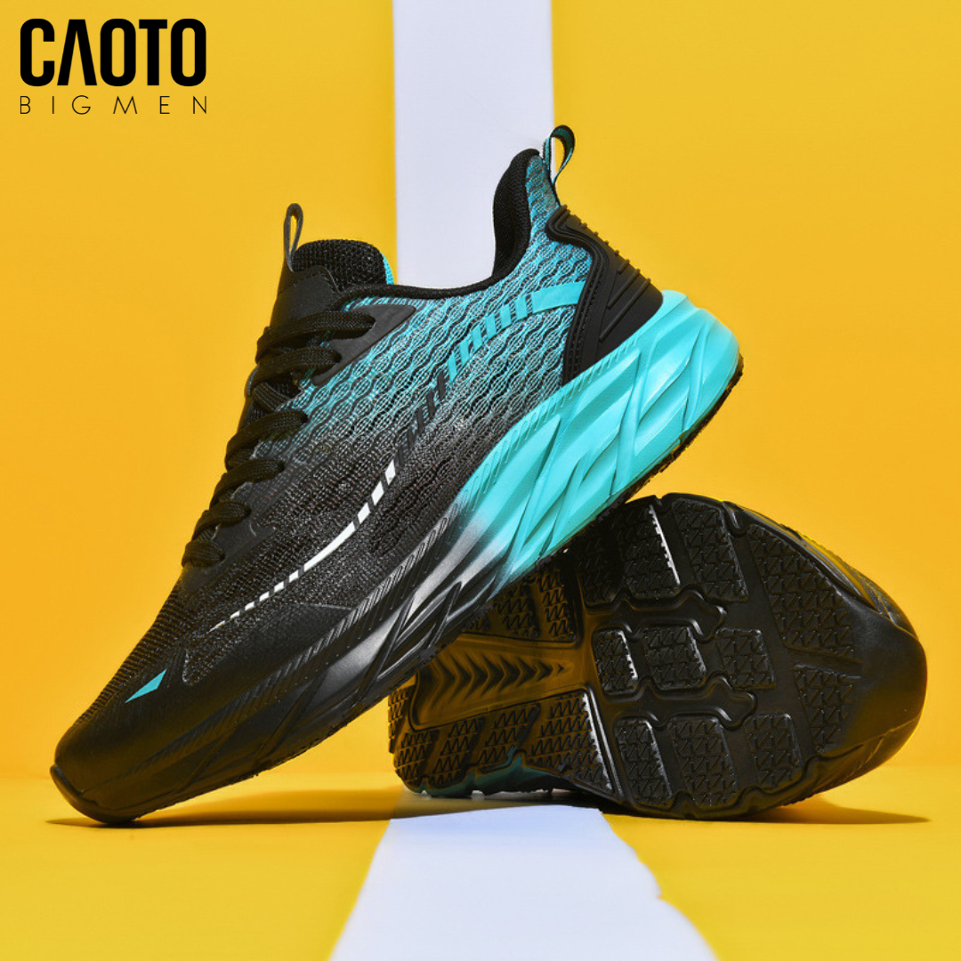  Giày Chạy Bộ Shutto Black & Teal Big Size 