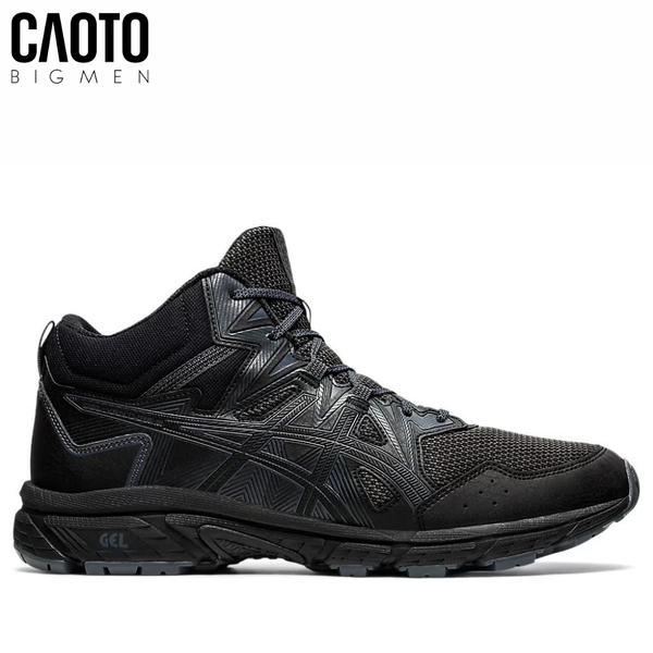  Giày Cổ Cao Asics Gel-Venture 8 Mid Top Black Big Size 