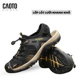  Sandal Nam Big Size Outdoor Black Đế Cao Su Bám Chắc Size 45–48 