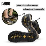  Sandal Nam Big Size Outdoor Black Đế Cao Su Bám Chắc Size 45–48 