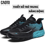  Giày Chạy Bộ Shutto Black & Teal Big Size 