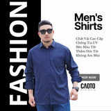  Áo Sơ Mi Nam Xanh Đậm Dài tay Size Lớn 2XL 3XL 4XL 5XL 6XL 