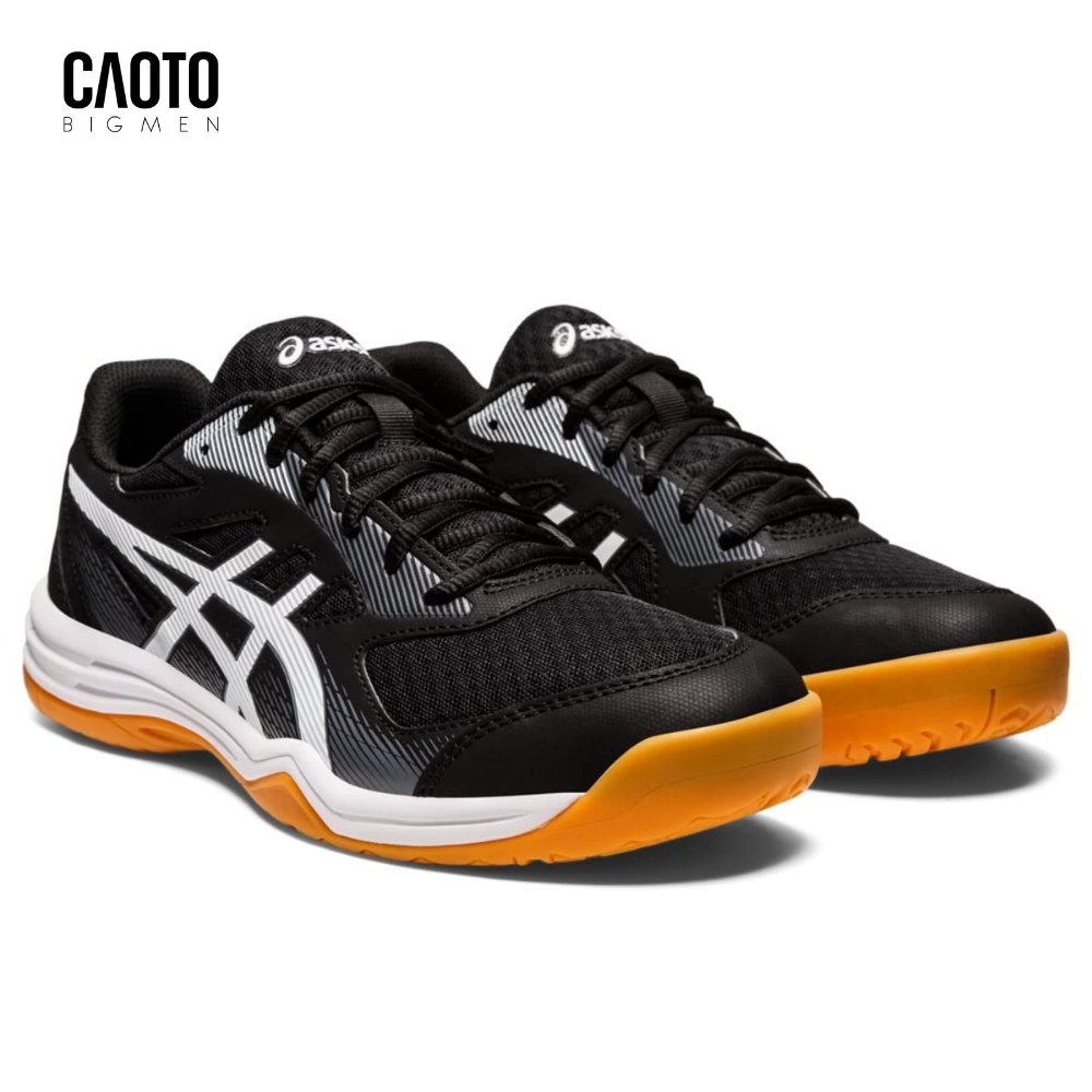  Giày Thể Thao Asics Upcourt 5 Black White Big Size 