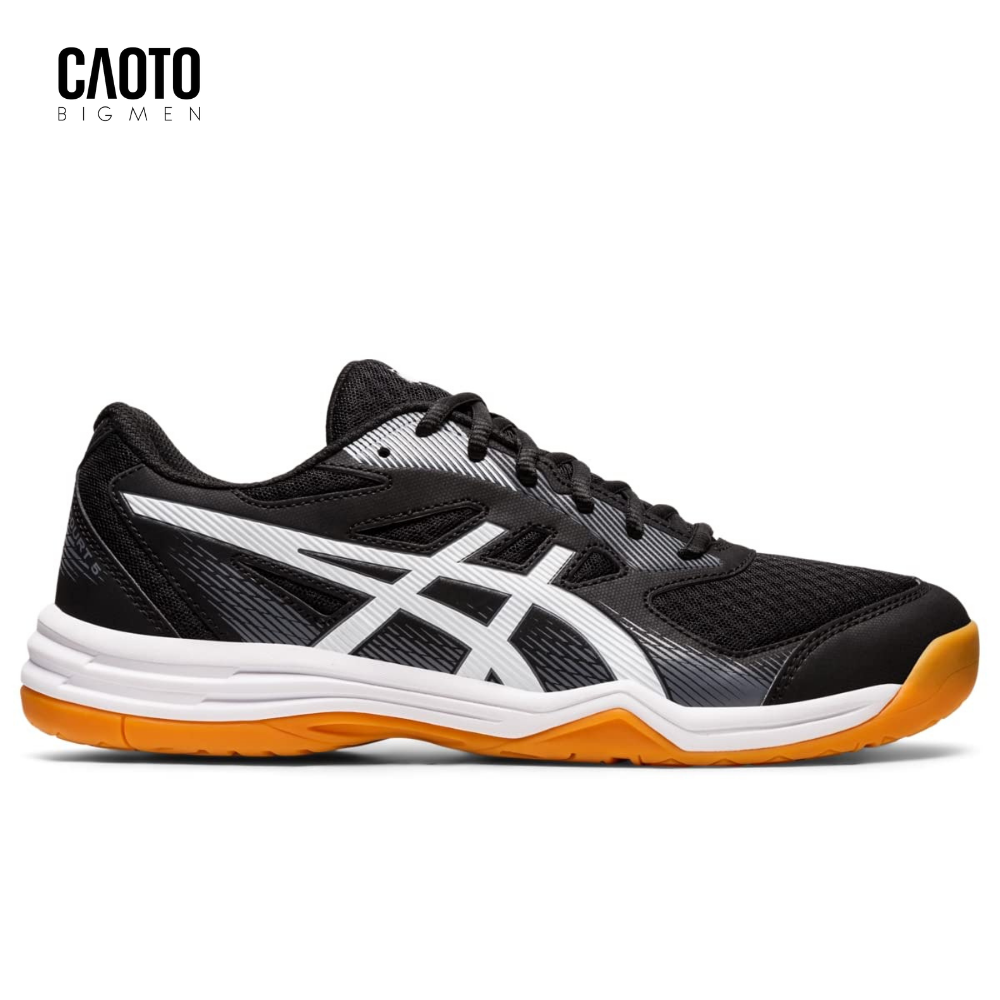  Giày Thể Thao Asics Upcourt 5 Black White Big Size 