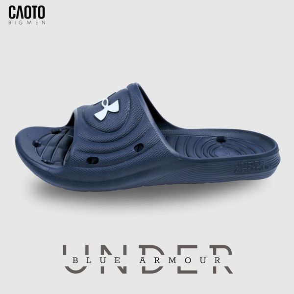  Dép Nam Under Armour Lockers IV Đi Biển Màu Xanh Big Size 