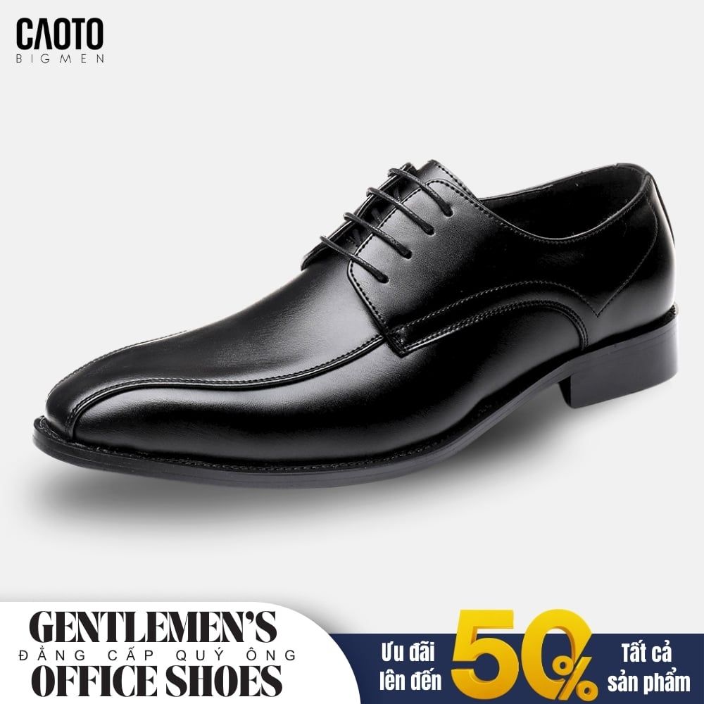  Giày Tây New Polish Full Black Big Size 