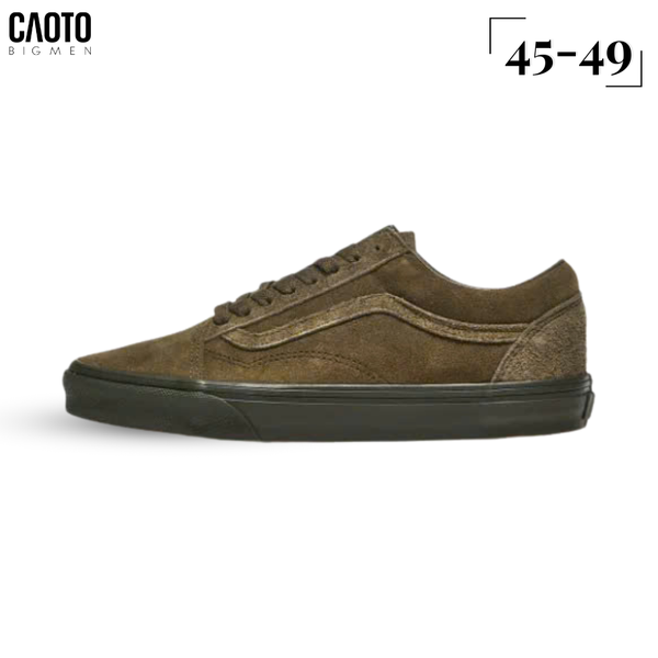  Giày Vans Da Lộn Nâu Đế Nâu Bigsize 