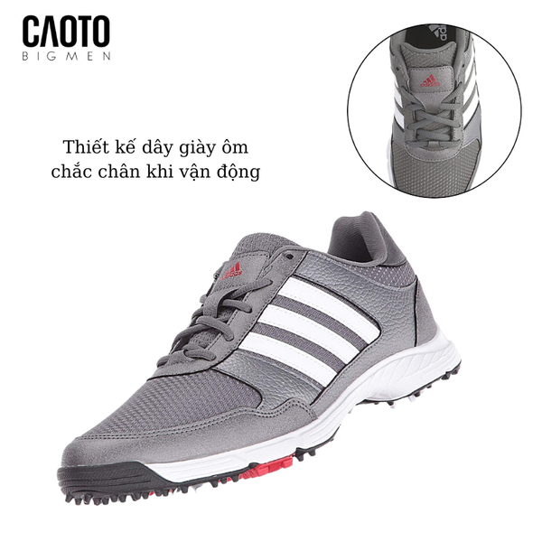  Giày Thể Thao Men's Tech Response Golf Shoes Màu Xám Big Size 