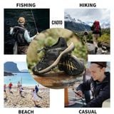  Sandal Nam Big Size Outdoor Black Đế Cao Su Bám Chắc Size 45–48 