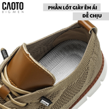  Giày Lười Casual Flex Begie Big Size 