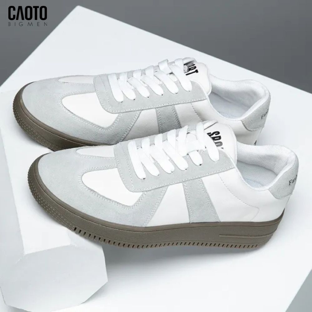  Giày Sneaker Classic Fit White Big Size 