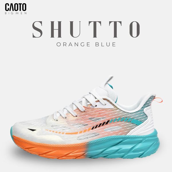  Giày Chạy Bộ Shutto Orange Blue Runner Bigsize 