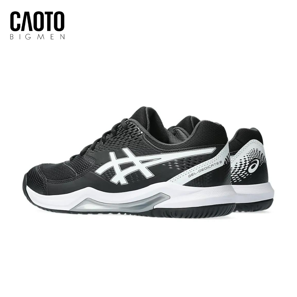  Giày Thể Thao Asics Gel Dedicate 8 Black Big Size 