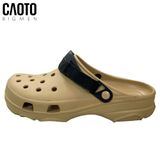  Dép ​​Clog Crocs Turbo Beige Black Big Size 