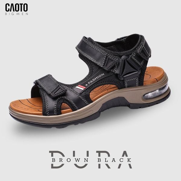  Sandal Dura Black-Brown Fashion Big Size Men 