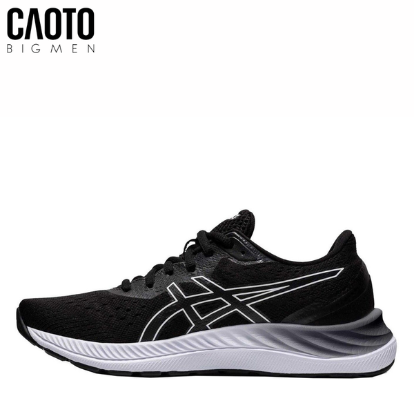  Giày Thể Thao Asics Gel Excite 8 Black White Big Size 